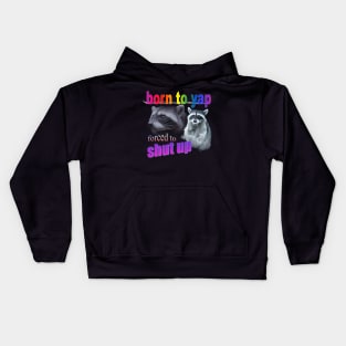 Raccoon Meme Kids Hoodie